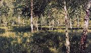 Isaac Ilich Levitan Birch Grove (nn02) oil painting picture wholesale